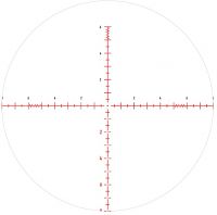 Kríž APR-1C MRAD, zväčšenie 25x